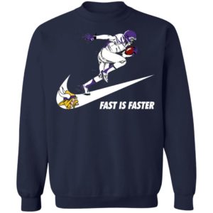 Fast Is Faster Strong Minnesota Vikings Nike Shirt, Hoodie