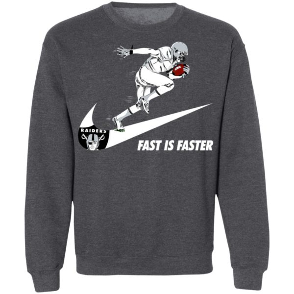 Fast Is Faster Strong Oakland Raiders Nike Shirt, Hoodie