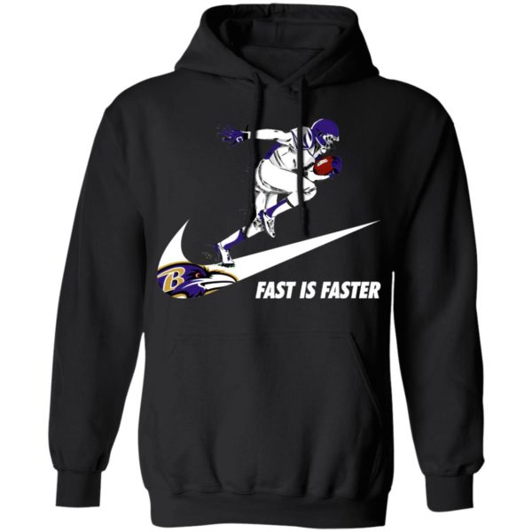 Fast Is Faster Strong Baltimore Ravens Nike Shirt, Hoodie
