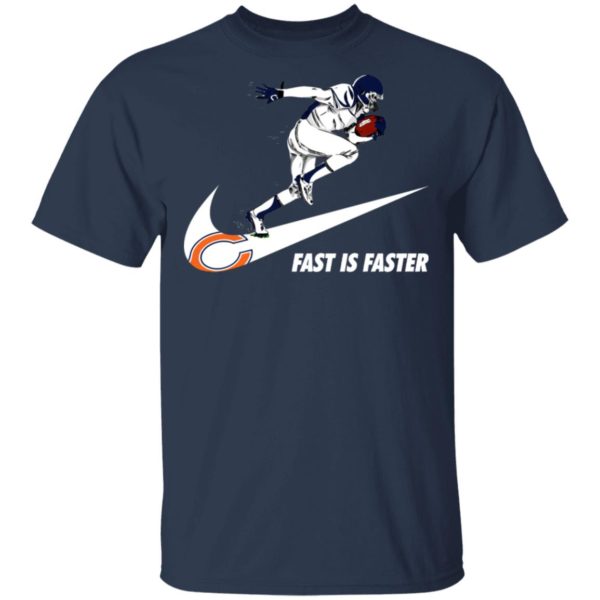 Fast Is Faster Strong Chicago Bears Nike Shirt, Hoodie