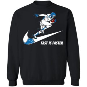 Fast Is Faster Strong Detroit Lions Nike Shirt, Hoodie