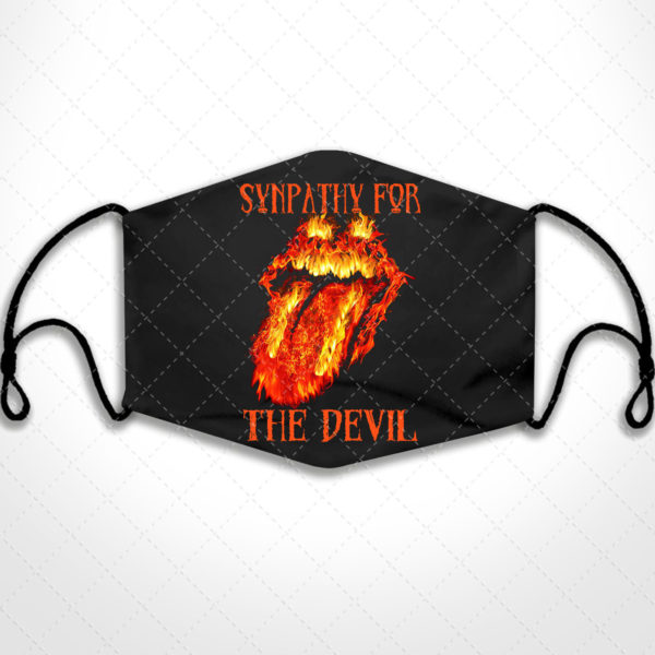 The Rolling Stones Sympathy For The Devil Face Mask