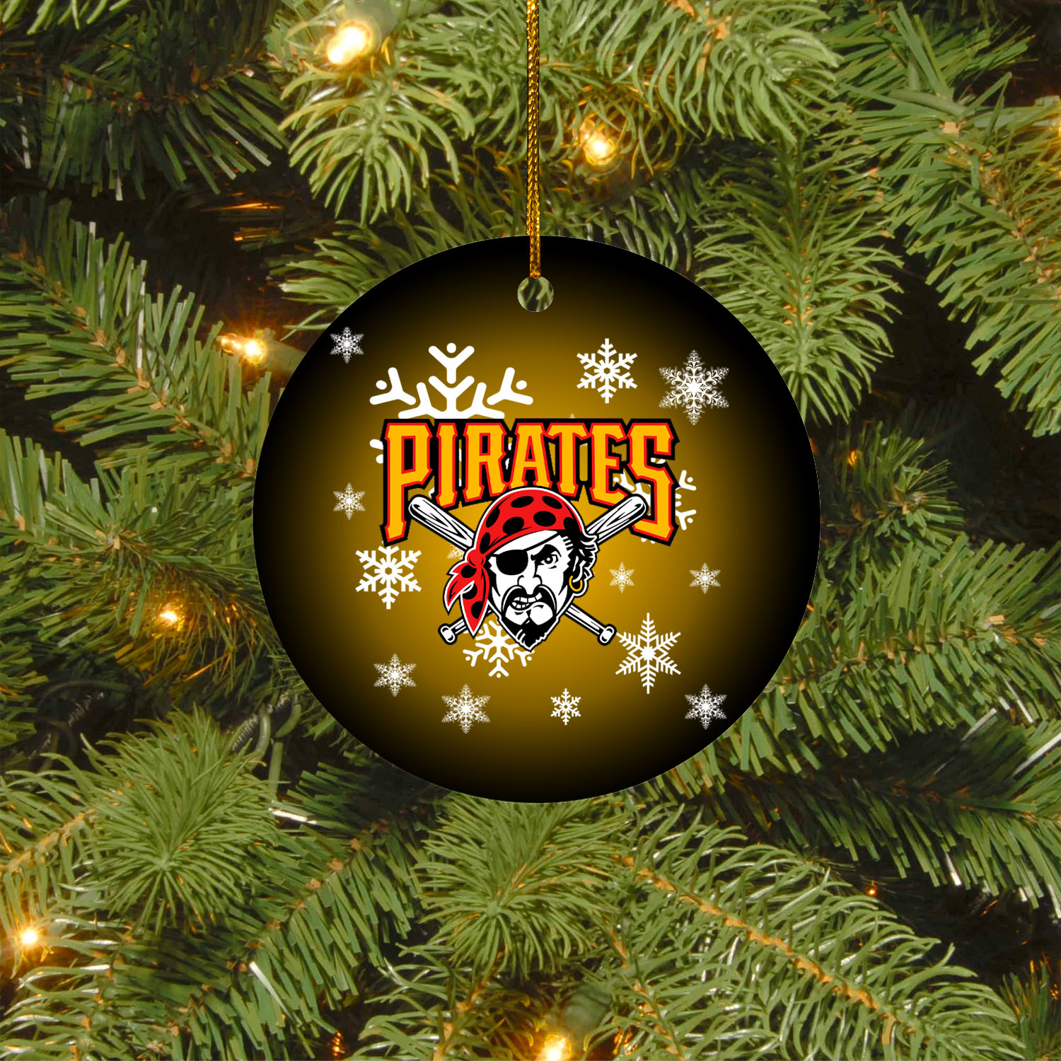 Final Touch Gifts Pittsburgh Pirates Christmas Ornament