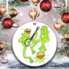 Kermit Muppet character Christmas Ornaments Funny Holiday Gift