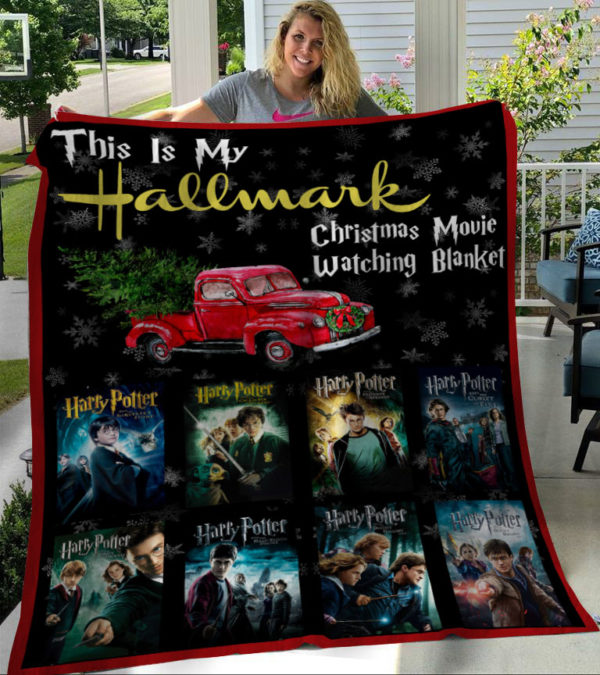This Is My Hallmark Christmas Movies Watching Blanket Harry Potter Fleece Blanket, Sherpa Blanket