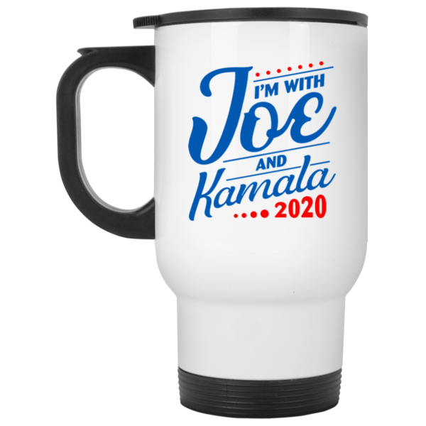 Im With Joe Biden And Kamala Harris 2020 Ceramic Coffee Mug Travel Mug Water Bottle