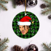 Prince Revolution Merry Christmas Circle Ornament