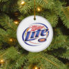Miller High Life Merry Christmas Circle Ornament