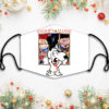 Snoopy And Friends Merry Christmas Face Mask