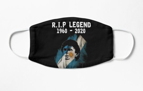 Rip Deigo Maradona Rest In Peace 1960-2020 Face Mask