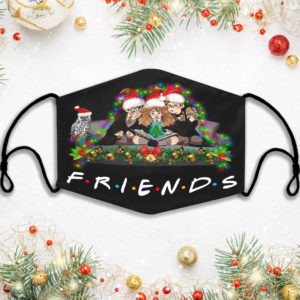 Harry Potter Characters Friends Christmas Face Mask