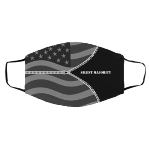 Silent Majority US Presidential Election 2020 Face Mask