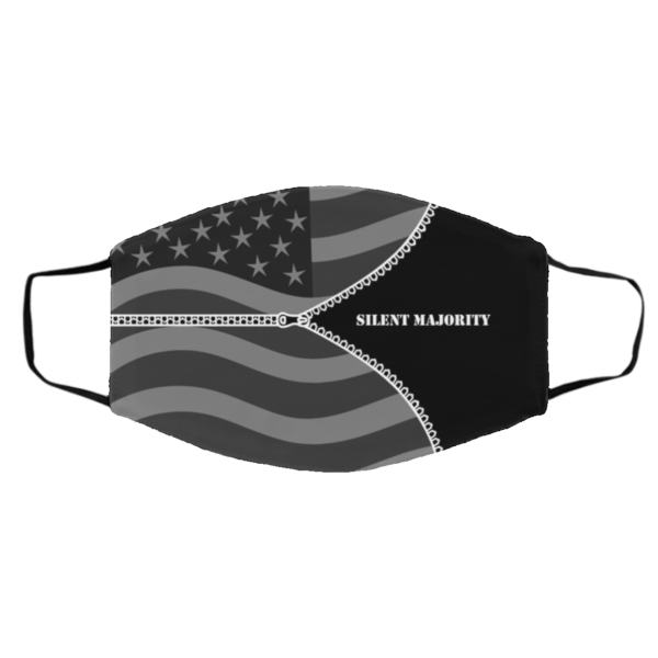 Silent Majority US Presidential Election 2020 Face Mask