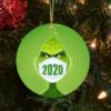 2020 Donald Trump Grinch Quarantine Christmas Ornament