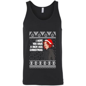 Black Widow I Hope You Have a Kick Ass Christmas Avengers Ugly Christmas Sweater