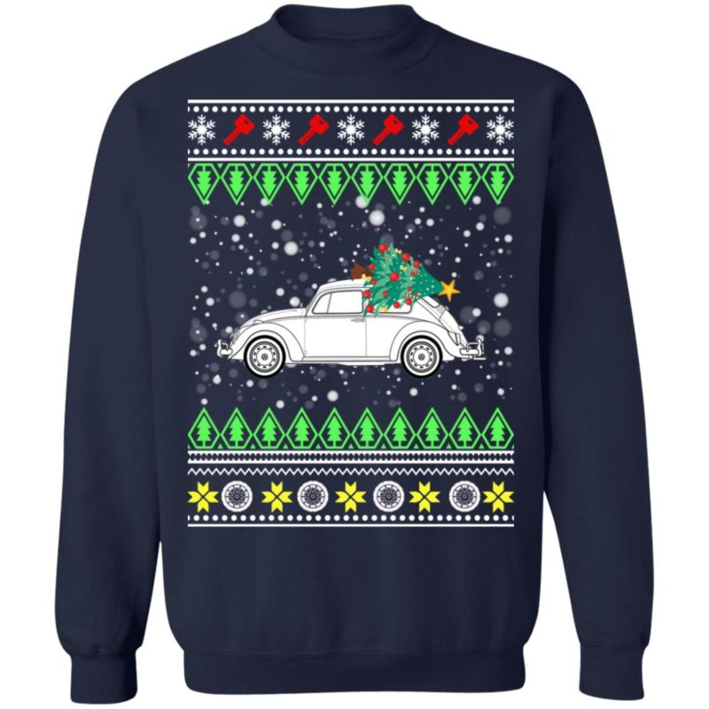 Beetle Classic Car Ugly Christmas Sweater