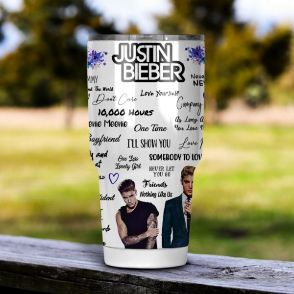 Justin Bieber Tumbler 20oz 30oz