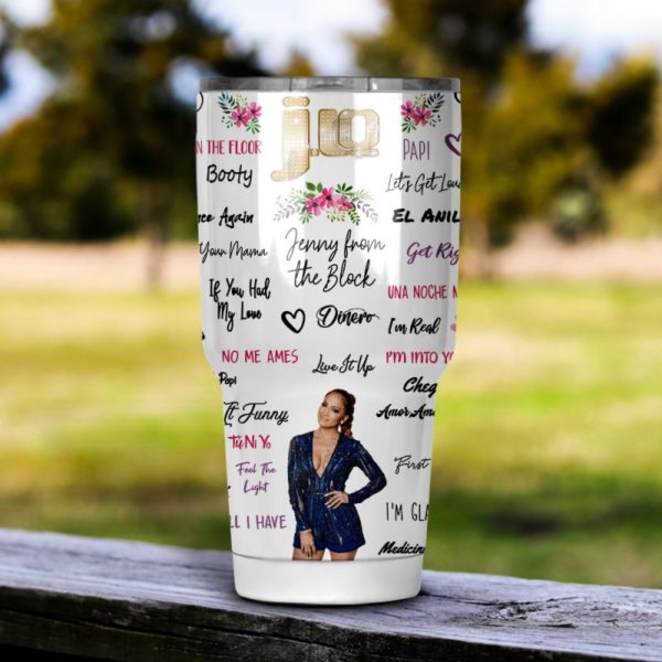 Jennifer Lopez Tumbler 20oz 30oz