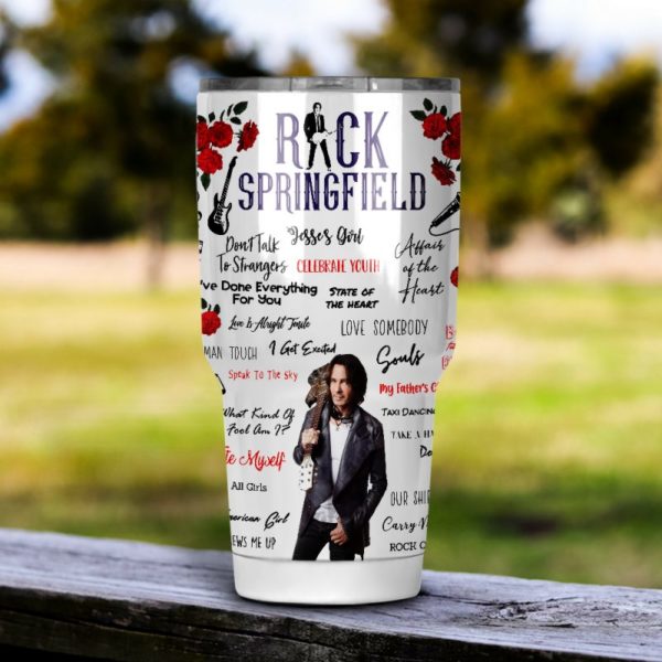 Rick Springfield Tumbler 20oz 30oz