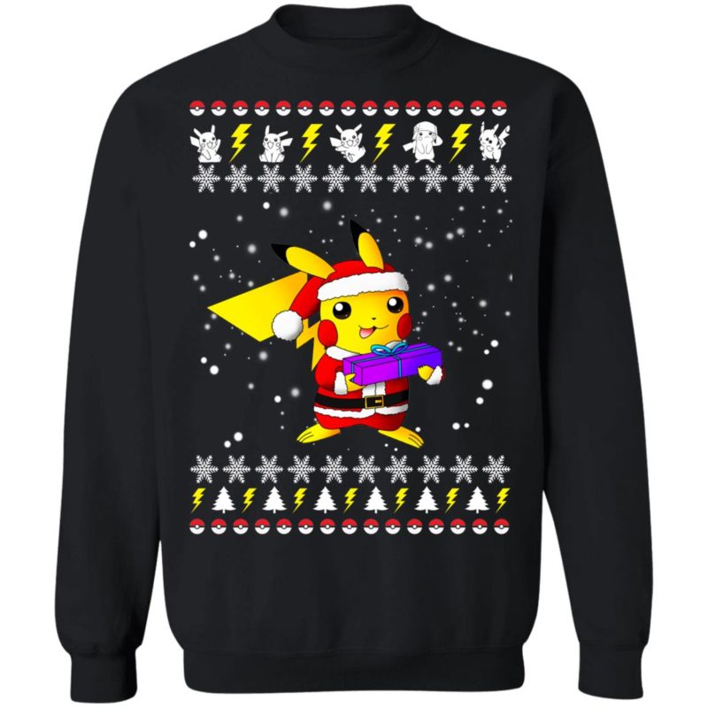 Pikachu Pokemon Ugly Christmas Sweater