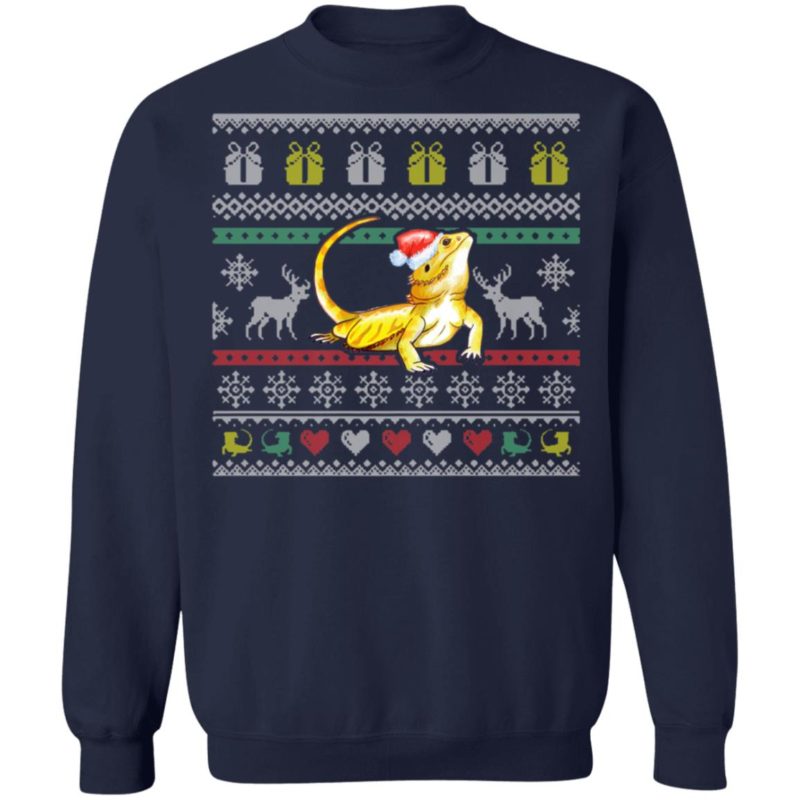 Bearded Dragon Ugly Christmas Sweater