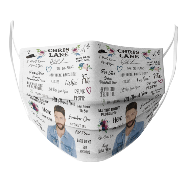 Chris Lane face mask