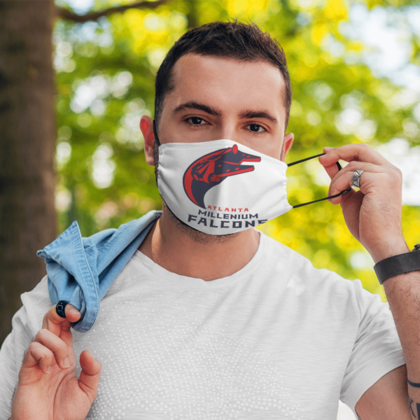 Atlanta Millennium Falcons Star Wars Mashup face mask