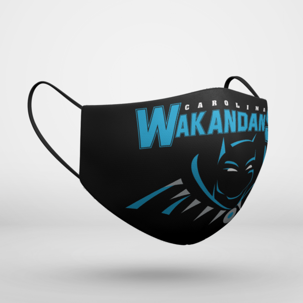 CAROLINA WAKANDANS Star Wars Mashup face mask