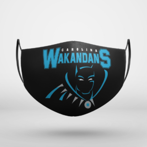 CAROLINA WAKANDANS Star Wars Mashup face mask