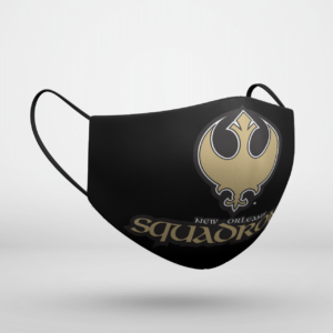 New Orleans Squadrons Star Wars Mashup face mask