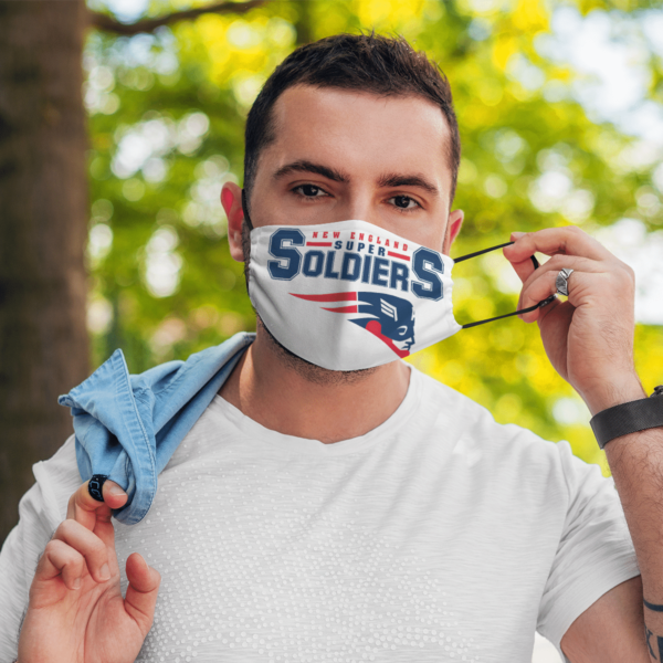 NEW ENGLAND SUPER SOLDIERS Star Wars Mashup face mask