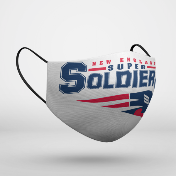 NEW ENGLAND SUPER SOLDIERS Star Wars Mashup face mask