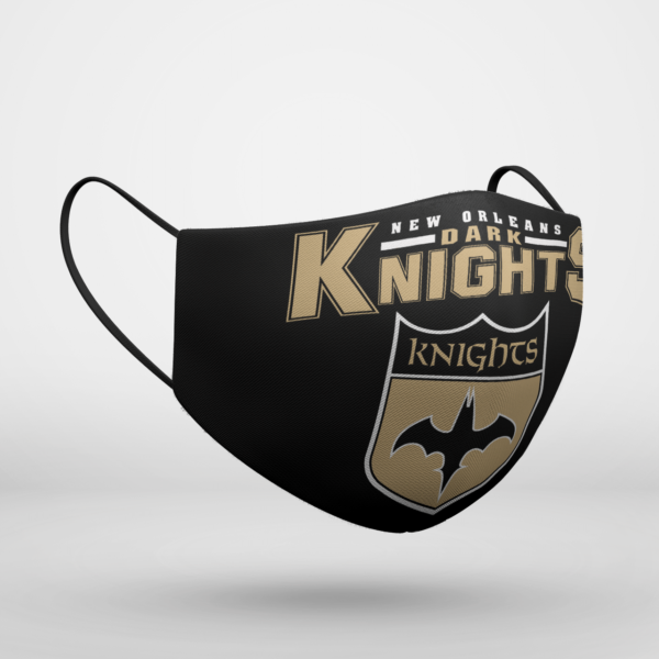 NEW ORLEANS DARK KNIGHTS Star Wars Mashup face mask