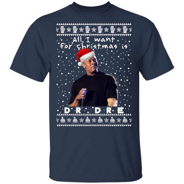 DrDre Rapper Ugly Christmas Sweater