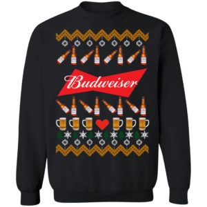 Budweiser Beer Funny Ugly Christmas Sweater Shirt