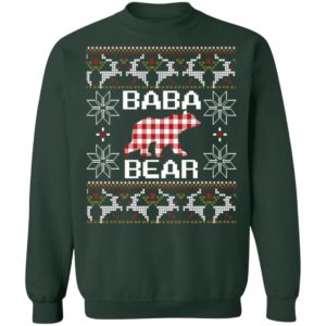 Baba Chinese Bear Ugly Christmas Sweater