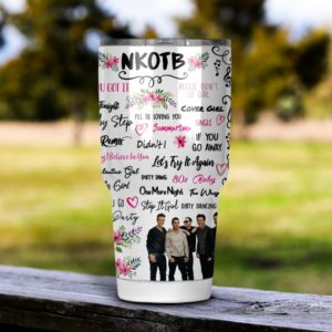 NKOTB New Kids On The Block Tumbler 20oz 30oz