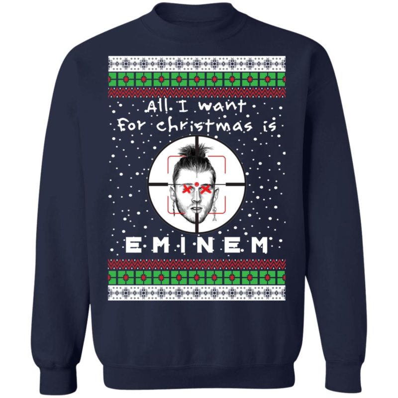 Eminem Rapper Ugly Christmas Sweater