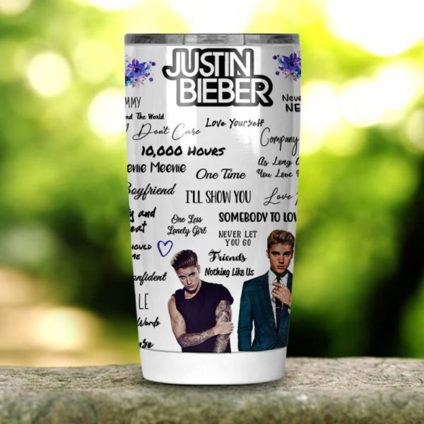 Justin Bieber Tumbler 20oz 30oz