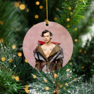 Harry Styles Vogue Tree Decoration Christmas Ornament