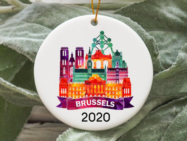 Brussels City 2020 Christmas Tree Ornament