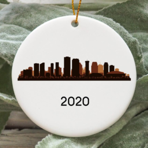 New Orleans City 2020 Christmas Tree Ornament