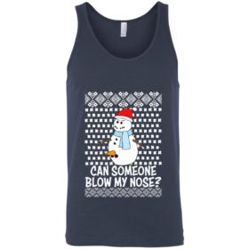 Can Someone Blow My Nose Rude Snowman Offensive Adult Humour Ugly Christmas Sweater