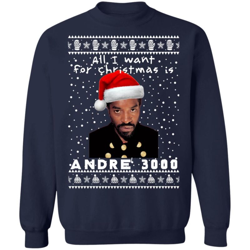 Andre 3000 Rapper Ugly Christmas Sweater