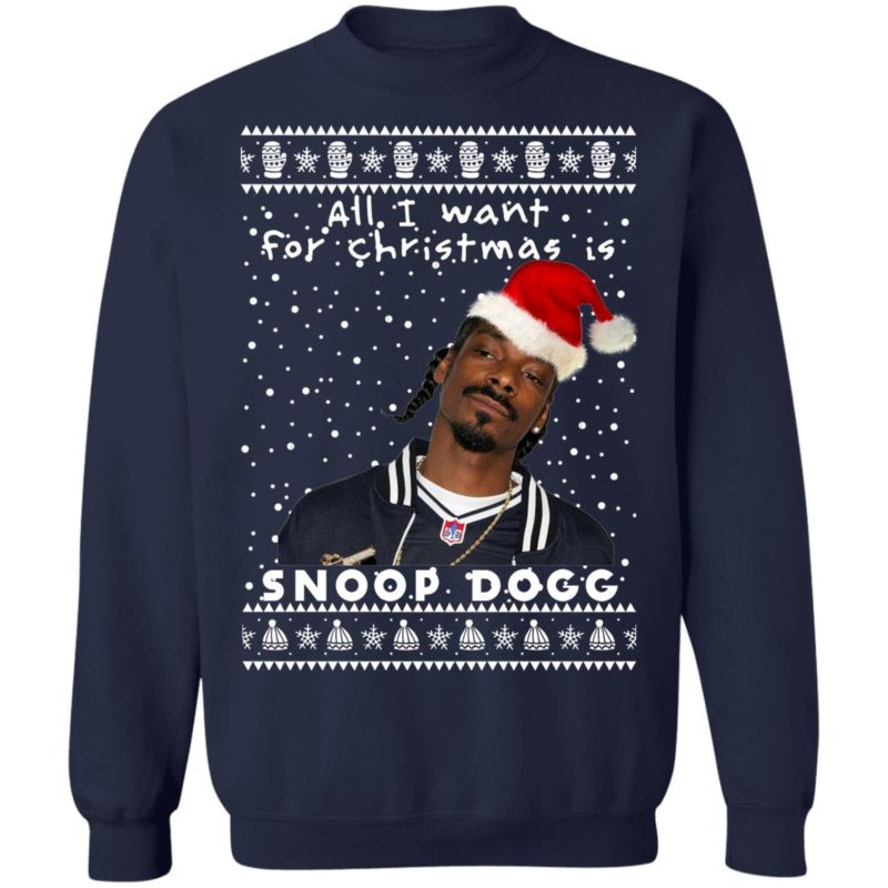 Snoop Dogg Rapper Ugly Christmas Sweater