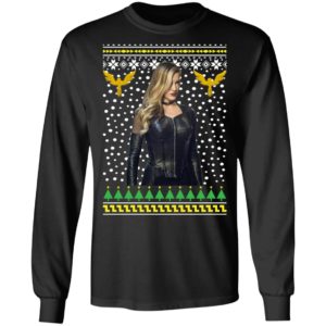 Black Canary Sara Lance Ugly Christmas Sweater