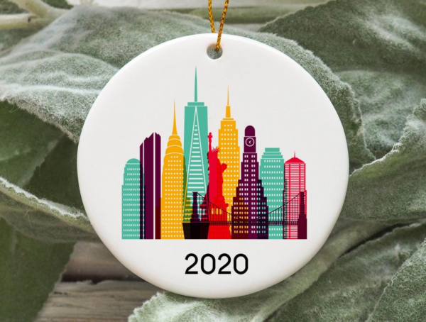 2020 New York City Christmas Tree Ornament