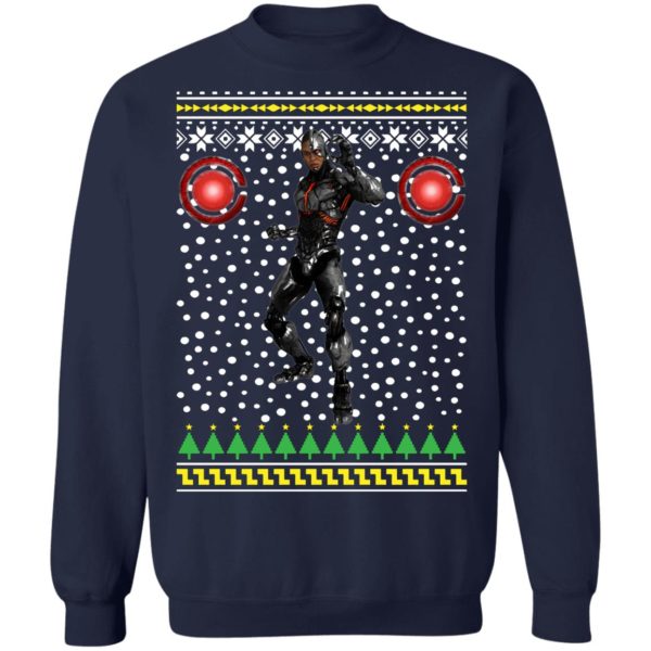 Cyborg Ugly Christmas Sweater