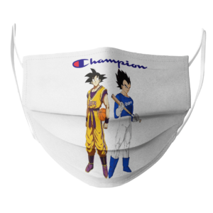 Goku los angeles lakers and vegeta los angeles dodgers champion face mask