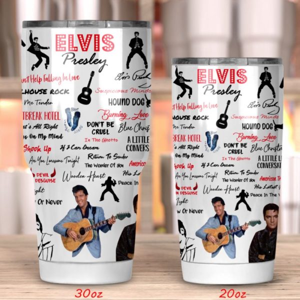 Elvis Presley Tumbler 20oz 30oz